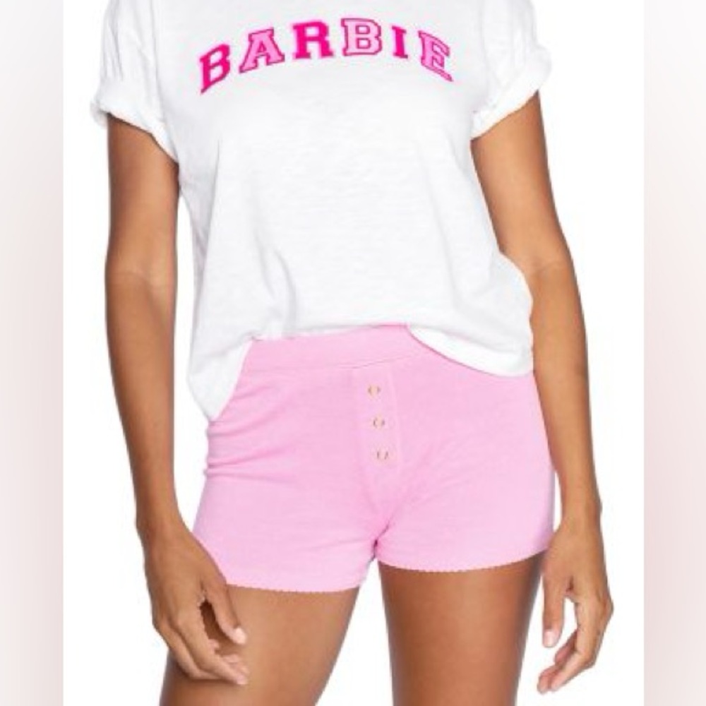 PJ Salvage x Barbie scalloped sleep shorts NWT
